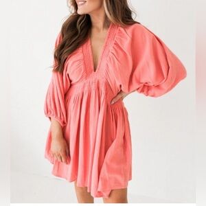 Free People For The Moment Mini Dress